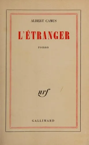 Cover — L'Étranger